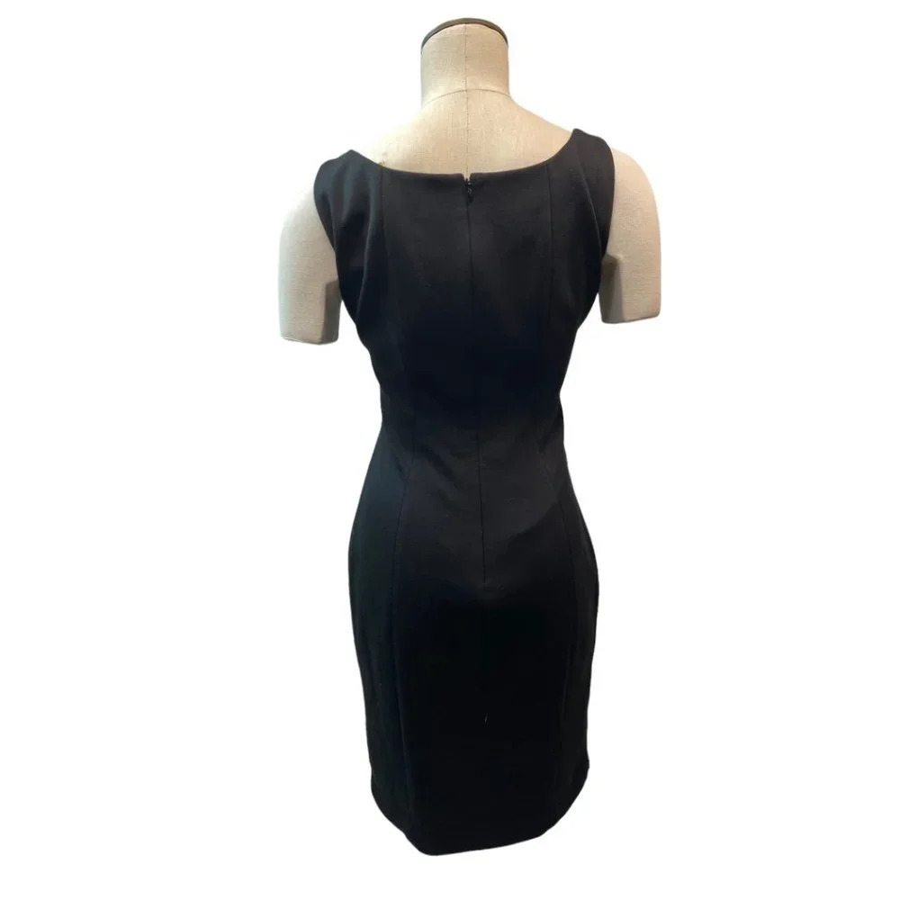 BCBG  MAXAZRIA Navy and Black With lace at bottom‎ Dress - Picture 3 of 3